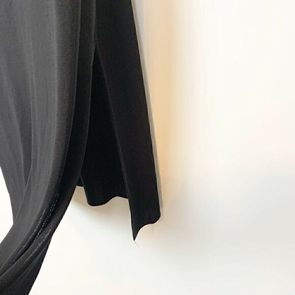 Exclusively Misook Maxi Dress Black Sleeveless S - Picture 3 of 4